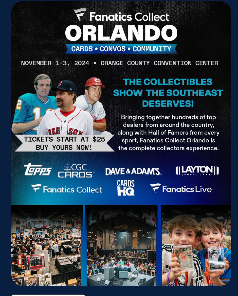 phanatic22's tweet photo. @CardPurchaser anyone going to this in Orlando? https://t.co/8qpas8FbLC