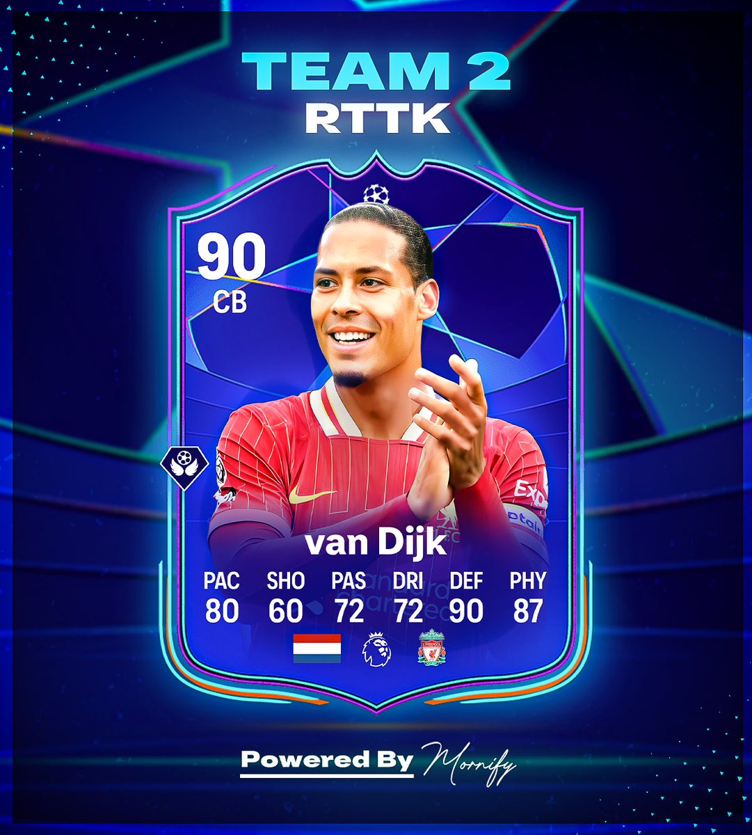 New leaked van Dijk card is a beast🥶
#FC25 #eafc25 #eafc