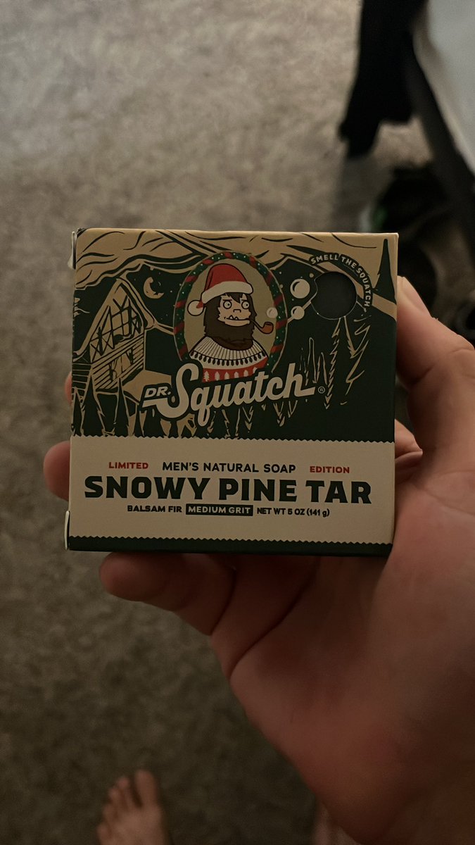 R_Jbeans's tweet photo. Nostalgia in a bar of soap ⚾️ 🌲 
If you don’t love the smell of fresh pine tar, we cannot be friends…. https://t.co/tgmgBQJ9hy