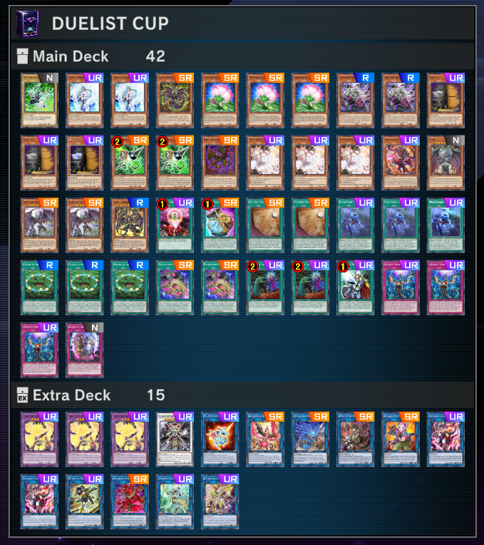 69436 Points in Master duel September 2024 Duelist Cup. Just started playing a few weeks ago after not playing for years. Will be sure to get 1st place next time🐐