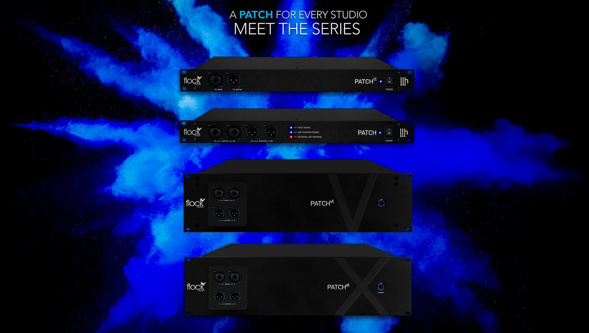 FlockAudio's tweet image. A 𝗣𝗔𝗧𝗖𝗛 for every Studio. Meet the Series 👋
- - -
See why thousands of audio professionals and studios around the world are switching to the new standard of analog routing… The PATCH Series!
(flockaudio.com) #patchbay #patchbays #RecordingStudio #AudioProduction