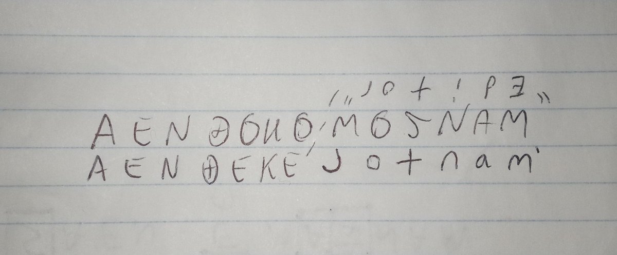 EcclesiaRocks's tweet photo. Is the #ZodiacKiller #Z13 finally broken?
My name is "ɹoʇᴉpƎ"
Aen⌖eke m' na JOT
Dedicate me to
#Keyword #ZeroKnowledgeProof #Cipher Formal #Greek dedication Half #RightToLeft #California #SanFrancisco #Codes #AmericanCryptogramAssociation #EdgarAllanPoe #NSA #USA #Breaking https://t.co/XExsvHbJnB