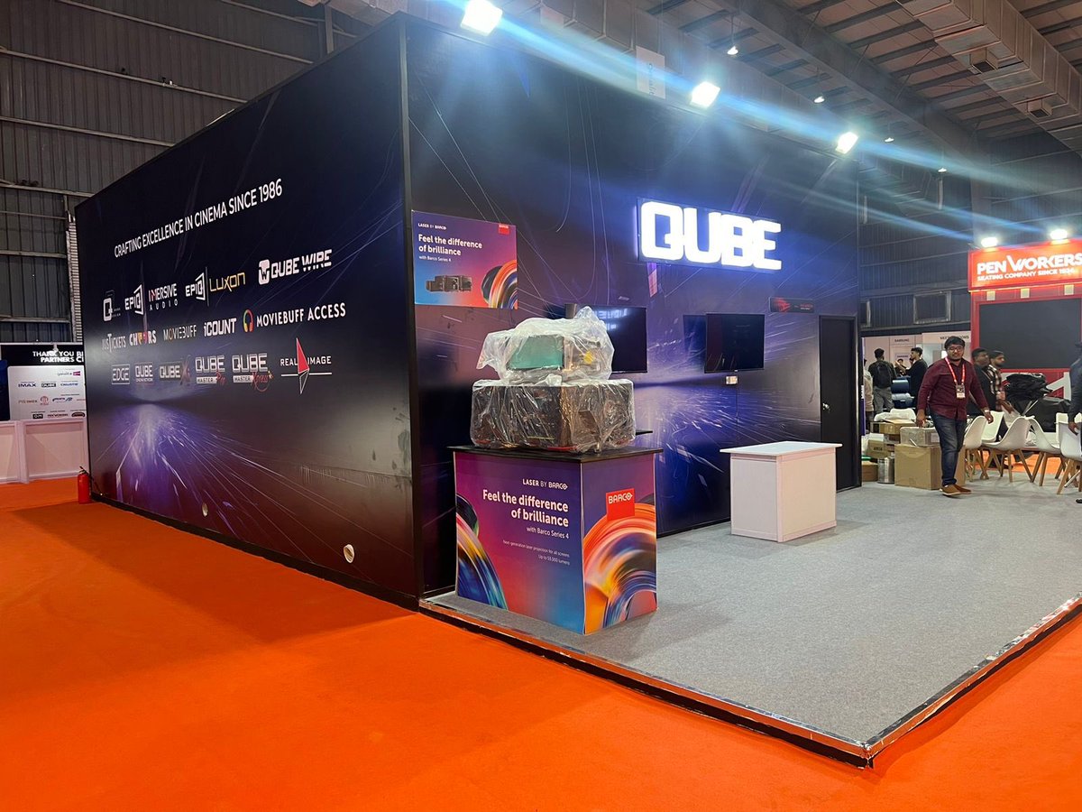 Qube Cinema tweet media