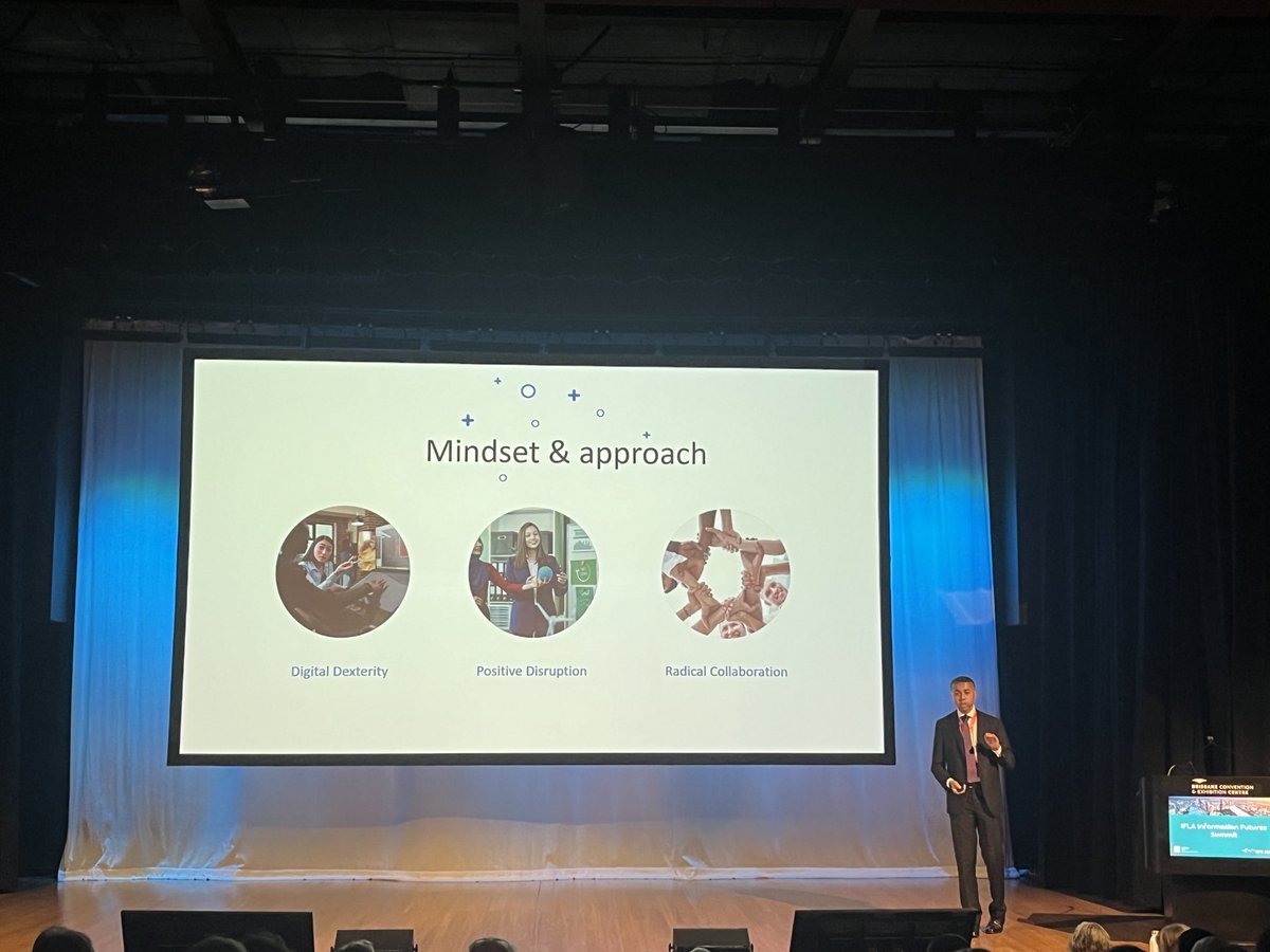 Digital dexterity is key to positioning libraries for the future - and building confidence in staff #IIFS24 - radical collaboration is a mindset change we need as well! In my Library Plan is it in yours?