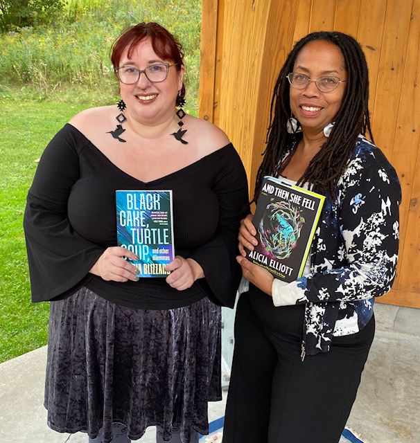 Gloria Blizzard|Writer (@gloriablizzard) on Twitter photo What a lovely trip to #Parisontario for the <a href="/RiversideReadi1/">RiversideReading</a> series, With fellow authors Suzanne Craig-Whytock <a href="/garybarwin/">(((Moribund Facekvetch))) (he/him)</a> and <a href="/WordsandGuitar/">Alicia Elliott - AND THEN SHE FELL out now!</a>
#readingseries
#canlit
#booklaunch
#newbooks
#canadianliterature
#diverseauthors
#essays #fiction What a lovely trip to #Parisontario for the <a href="/RiversideReadi1/">RiversideReading</a> series, With fellow authors Suzanne Craig-Whytock <a href="/garybarwin/">(((Moribund Facekvetch))) (he/him)</a> and <a href="/WordsandGuitar/">Alicia Elliott - AND THEN SHE FELL out now!</a>
#readingseries
#canlit
#booklaunch
#newbooks
#canadianliterature
#diverseauthors
#essays #fiction
