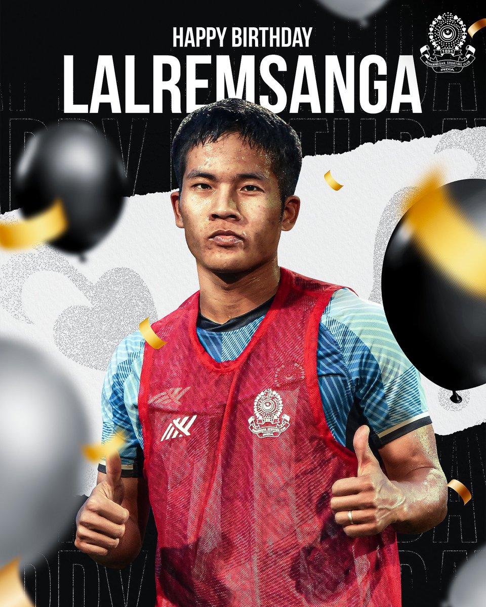 MohammedanSC's tweet photo. Wishing our skipper Samad Ali Mallick and our mizo winger Lalremsanga, a birthday filled with joy and success. 💪

May this year bring you as much joy as the victories you help us achieve! 🎂⚽

#JaanJaanMohammedan 💪🏼#BlackAndWhiteArmy 🤍🖤 #IndianFootball ⚽  #MSCinISL #ISL https://t.co/APrrlvvv0u