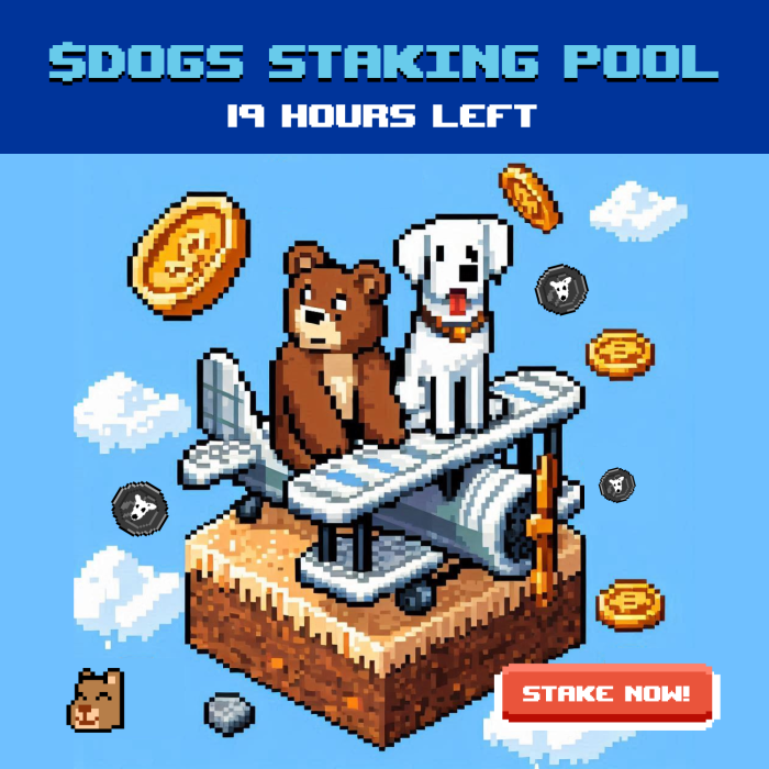 CatchTON_app's tweet photo. ⏳ 19 Hours Left for the $DOGS Pool! 🐕

Time’s ticking, and there are only 19 hours left to stake $FISH  in the $DOGS pool!🎣

Don’t miss out on this chance to get in on the action and secure your rewards🎉

👉 Stake here: https://t.co/gLo7ic60eO