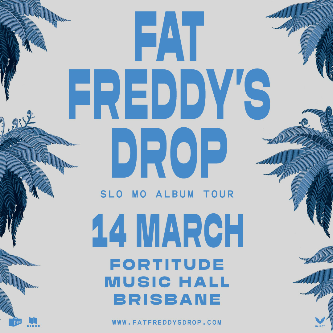 fatfreddysdrop1's tweet image. Kia ora Aus, SLO MO Album Tour general tickets officially out the gate. Big up to everyone who got down on the pre-sales buzz. #slomo #nextstop
Get Tickets fatfreddysdrop.com/gig-guide