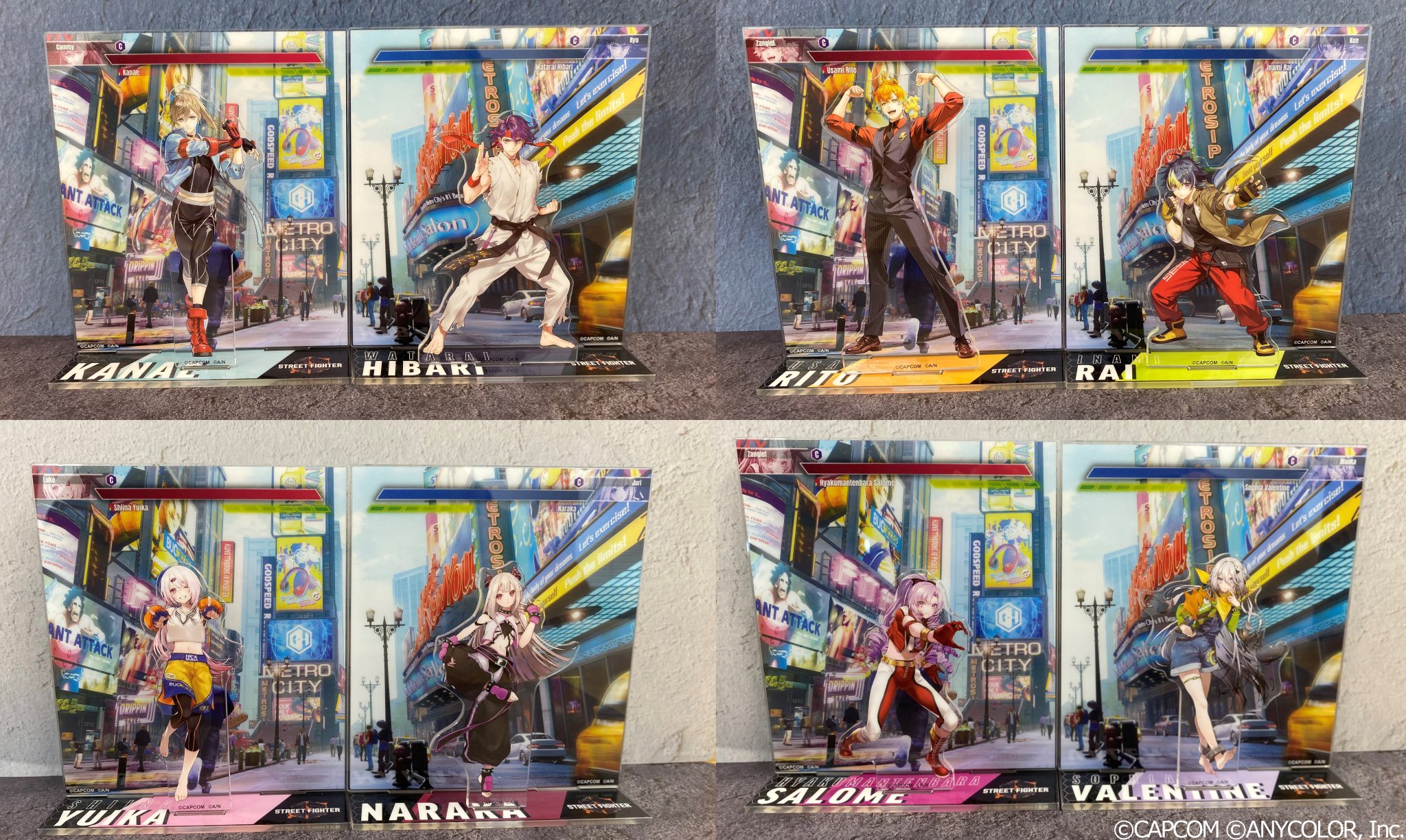 葛葉 ジオラマアクリルスタンド カプくじ ストリートファイター6× カプ