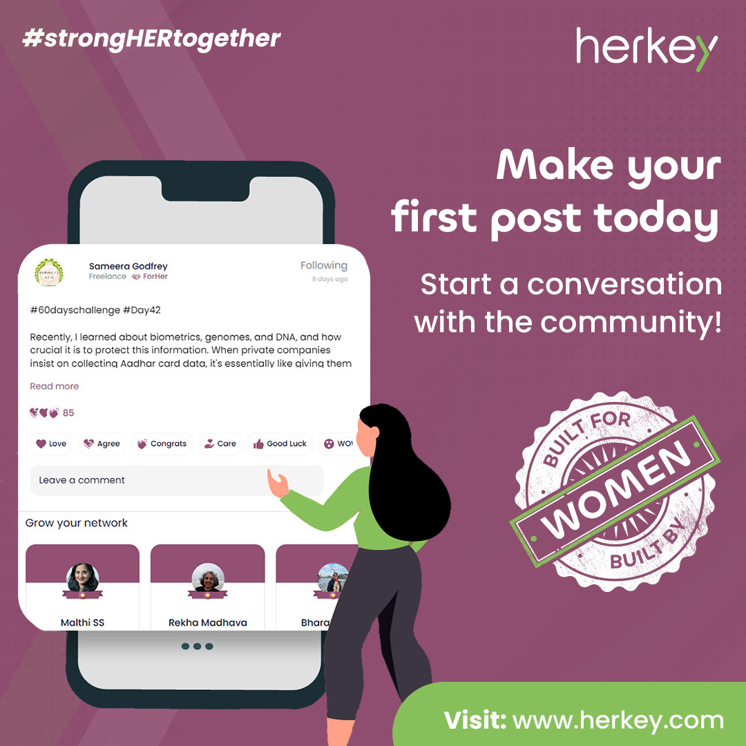 What's one thing you're proud of this week? Share it in a post and let's celebrate your success together! Whether it's big or small, your post could inspire someone today! tinyurl.com/yc6xrtzu
#HerKey #jobs #jobsearch #womensupportingwomen #jobseeker #jobsinindia #careerwomen
