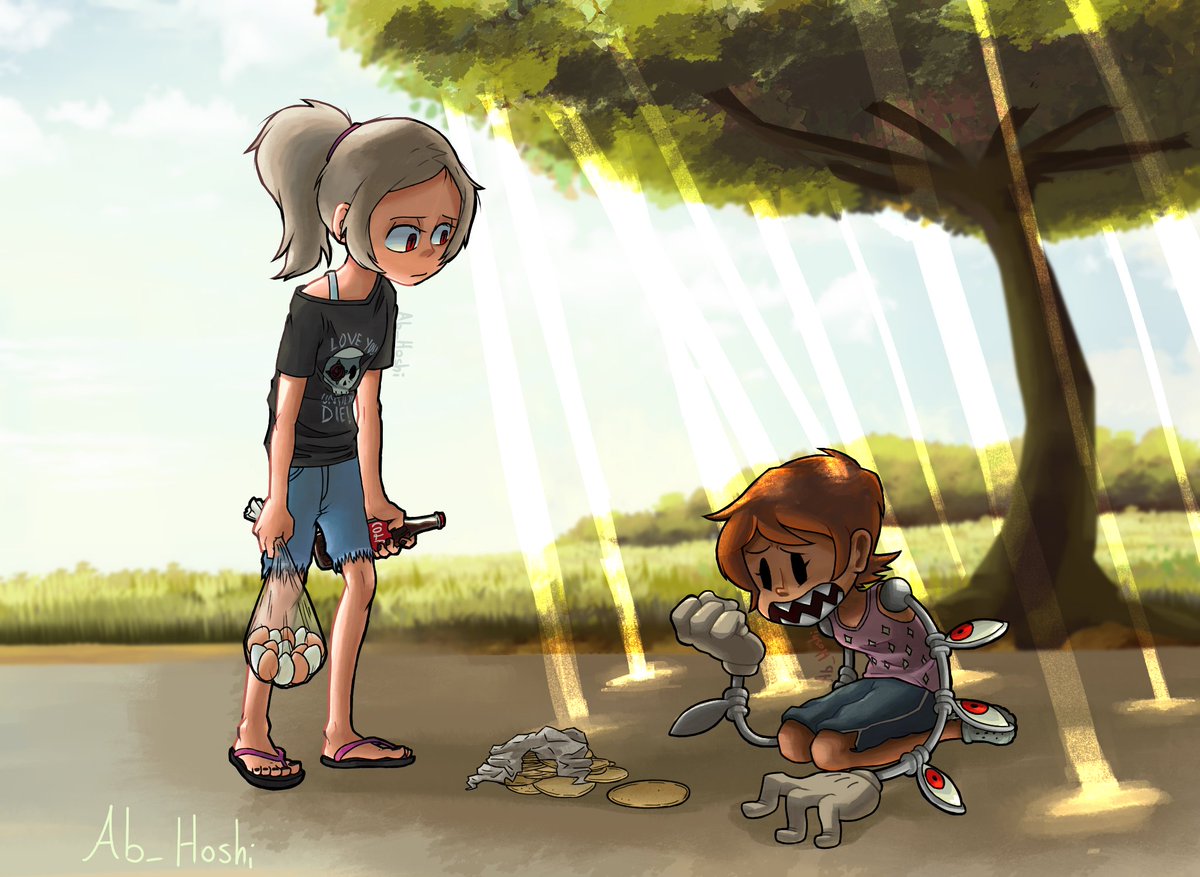 Se le cayó las tortillas de camino al Anexo. unu
#Skullgirls #art