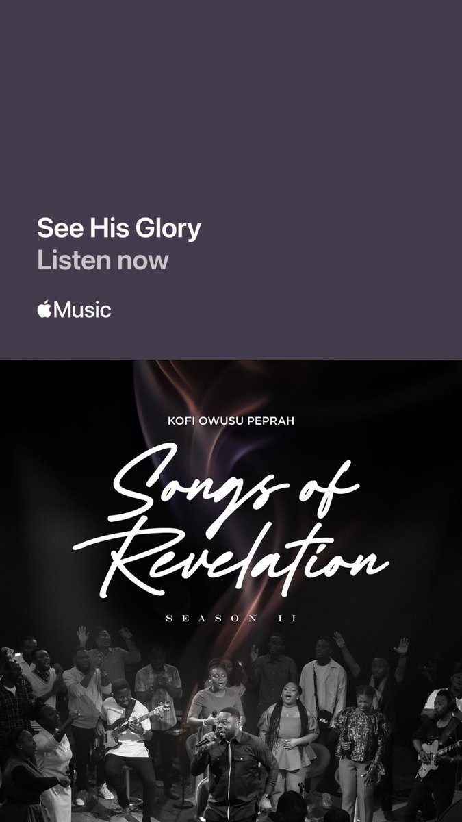Head to all streaming platforms now. You'll be blessed. Songs of Revelation Season 2. #EverytimeIsWorshipTime