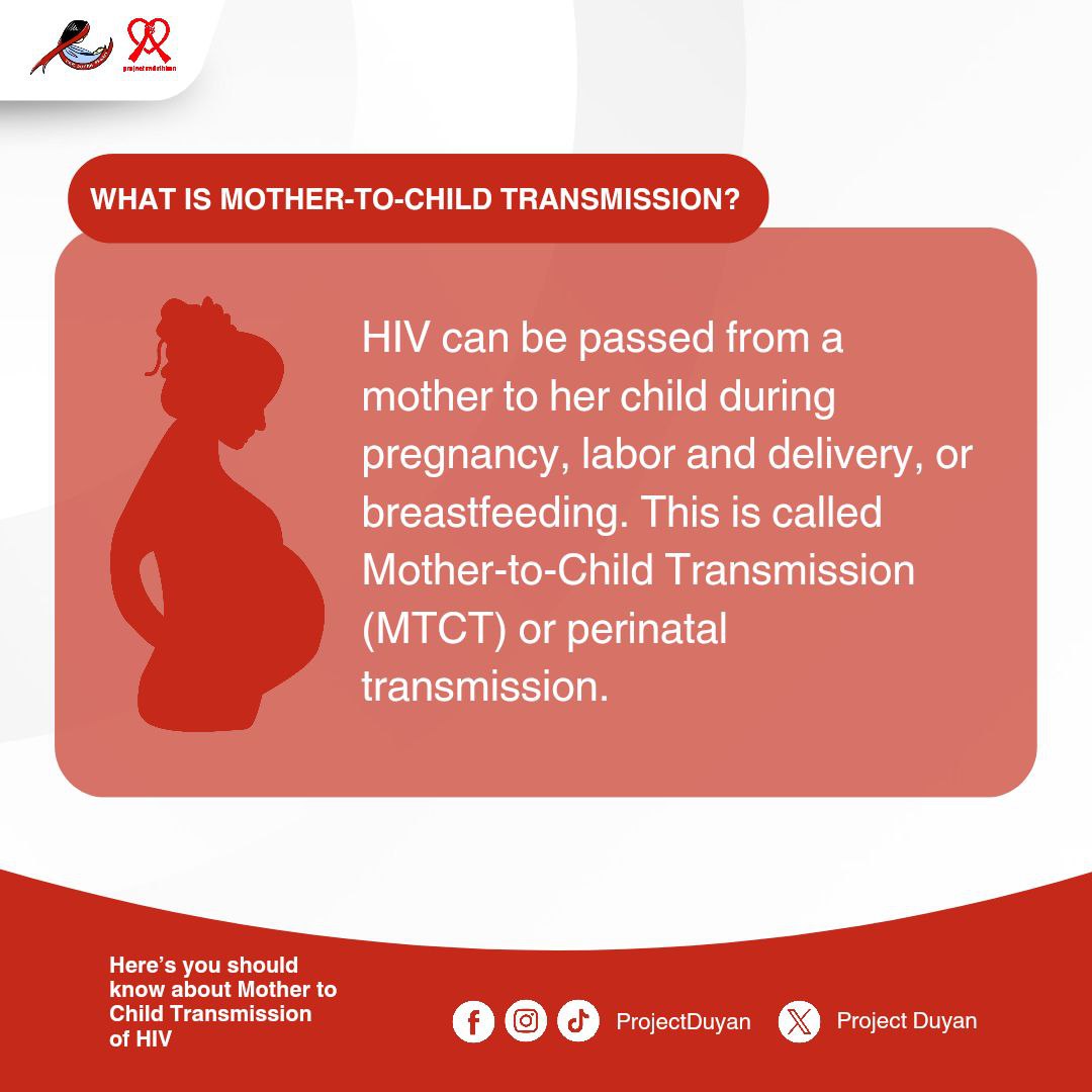 ProjectDuyan's tweet photo. Breaking the chain of mother-to-child HIV transmission starts with knowledge and care. Let's spread awareness and ensure a bright future for all,know the facts, protect the future.
#MTCT
#HIV
#ProjectDuyan
#LabanKasamaAngDuyan
#SupportHIVPositiveKids https://t.co/MMDg8VmBec