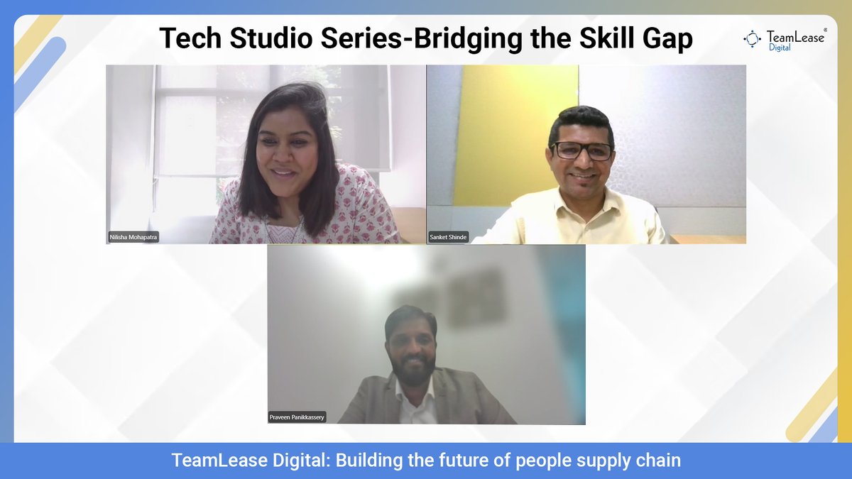 TeamLeaseDGT's tweet image. #TechStudioSeries

@TeamLeaseDGT successfully hosted yet another insightful webinar, ‘Bridging the Skill Gap: Preparing the Workforce for Future-Ready Jobs.’ 

Click here to watch the webinar: bit.ly/3Bow4cl

#webinar #techwebinar #itwebinar #techindustry #itindustry