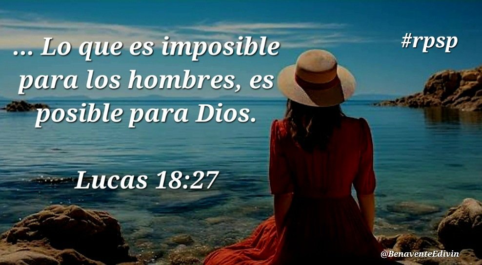 BenaventeEdivin's tweet photo. Recuerda que Dios sigue teniendo el poder de hacer lo que parece imposible. Al confiar en Él, podemos encontrar la fuerza y el coraje para enfrentar las dificultades en nuestras vidas. #rpsp #PrimeroDios #Amen #Lucas18. https://t.co/MiSGS9csE0