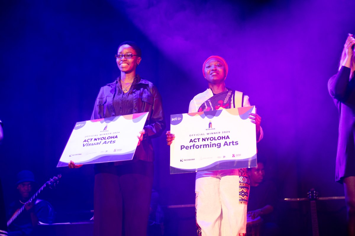 Nedbank's tweet image. #SupportWhatMatters! Supported by Nedbank’s Arts Affinity &amp;amp; Sun International, the ACT Nyoloha Scholarship Programme nurtures young artists. Finalists gave a world-class performance at the Gala at Carnival City on September 28. (nedbankarts.co.za)

#NedbankArts