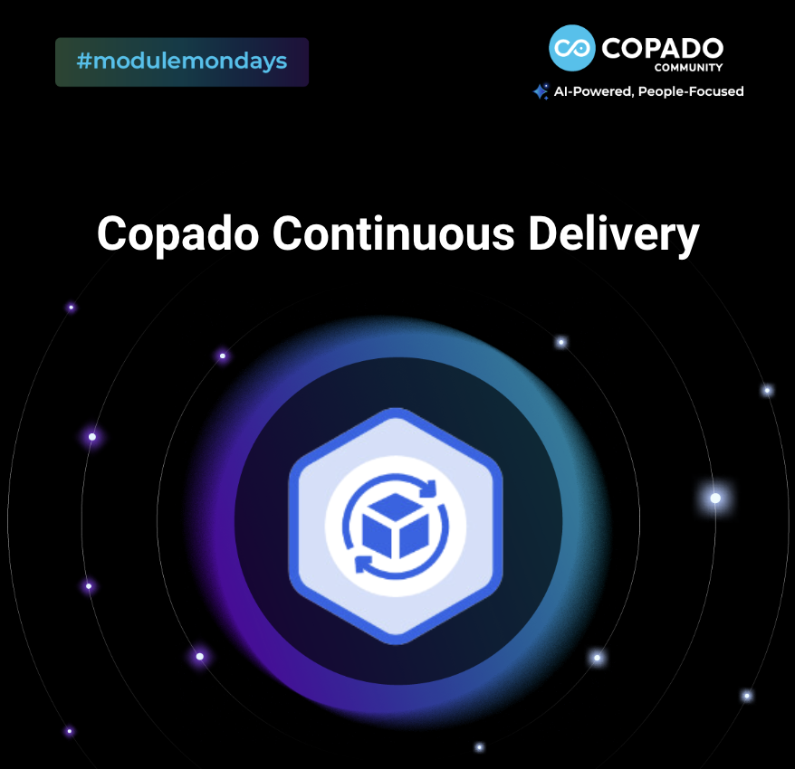 CopadoSolutions's tweet image. Ready to revolutionize your release process? Dive into this week&apos;s #ModuleMonday: Copado Continuous Delivery

Learn to: ✅ Automate your pipeline ✅ Streamline deployments ✅ Boost team productivity, and more! 

Register in the #CopadoCommunity: ow.ly/trN350TxcPA