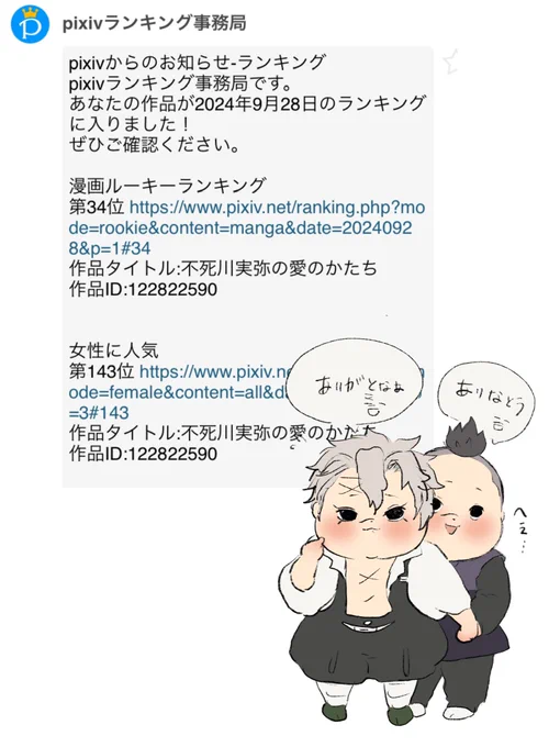 ありがとうございます、皆様のおかげです😭 