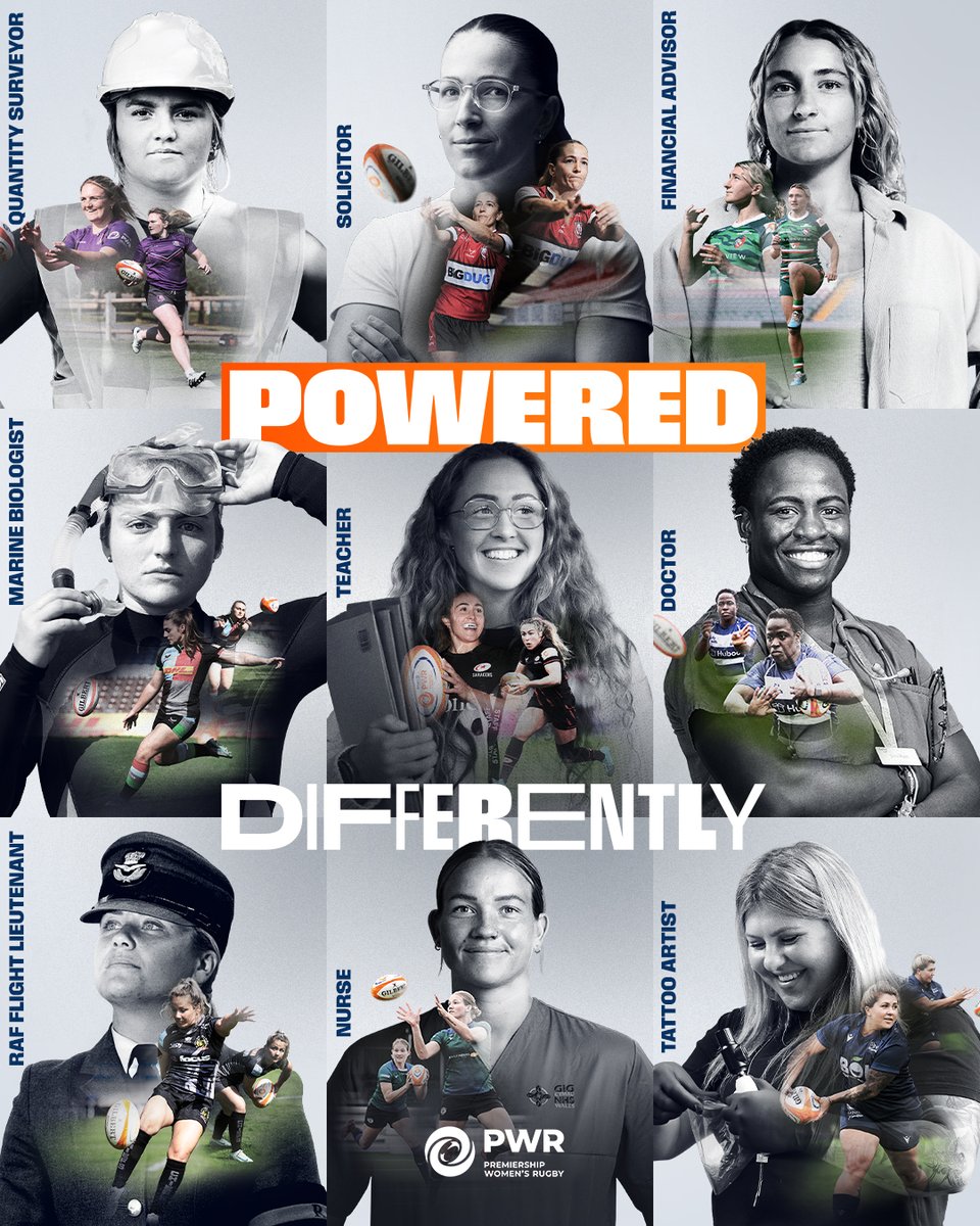 𝙄'𝙢 𝙋𝙤𝙬𝙚𝙧𝙚𝙙 𝘿𝙞𝙛𝙛𝙚𝙧𝙚𝙣𝙩𝙡𝙮.

With the new season starting on Saturday we have shone a light on nine #PWR players that have day jobs alongside their rugby commitments 🫶

Click below to read more ⤵️
thepwr.com/news/new-im-po…

#PoweredDifferently