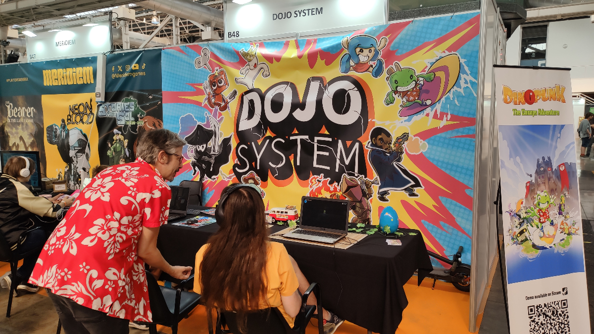 DojoSystem's tweet image. 📸 Recapitulación de @IndieDevDay 1/2 📸

¡Qué gran fin de semana entre amigos y videojuegos! 🎮 Aquí van algunas de nuestras fotos favoritas. 😍

Gracias por compartir estos momentos con nosotros, ¡sigamos creando y jugando juntos! 💪

#DojoSystem #IndieDevDay #IndieDevDay2024
