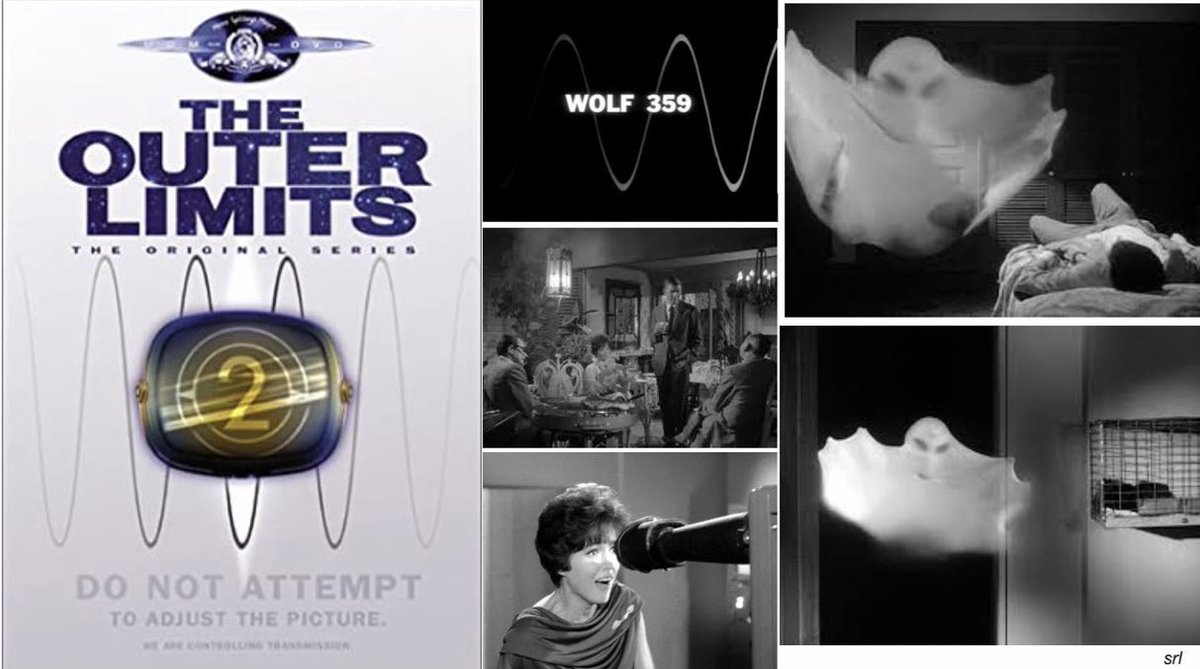 SaveRedlandLibr's tweet photo. 11:35am TODAY on @TalkingPicsTV

From 1964, s2 Ep 8 of #TheOuterLimits - “Wolf 359” directed by #LasloBenedek from a teleplay by #SeelegLester who co-wrote the story with #RichardLandau
 
🌟#PatrickONeal #SaraShane #PeterHaskell 

#VicPerrin narrates the introduction &amp; epilogue https://t.co/caT8Uk878A