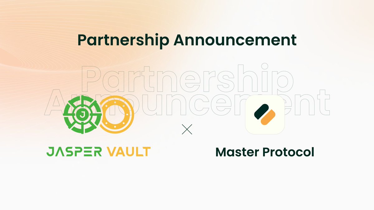 Master Protocol (@masterprotocol_) on Twitter photo ๐ We are thrilled to announce our partnership with <a href="/jaspervault/">JasperVault | Peer-to-Peer Interoperable Options</a>!
๐ Jasper Vault is a peer-to-peer interoperable options protocol to drive options for the 99%, making DeFi options intuitive, simple and safe.
๐ฅ We'v integrated Jasper Vault's information card on Master Bot: ๐ We are thrilled to announce our partnership with <a href="/jaspervault/">JasperVault | Peer-to-Peer Interoperable Options</a>!
๐ Jasper Vault is a peer-to-peer interoperable options protocol to drive options for the 99%, making DeFi options intuitive, simple and safe.
๐ฅ We'v integrated Jasper Vault's information card on Master Bot: