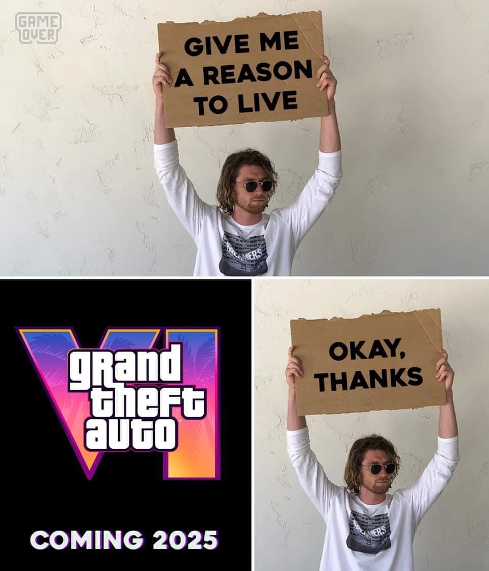 GTA6Ethereum's tweet photo. Reason to live 
#GTA6 #GTAVI https://t.co/gidl1x3rb4