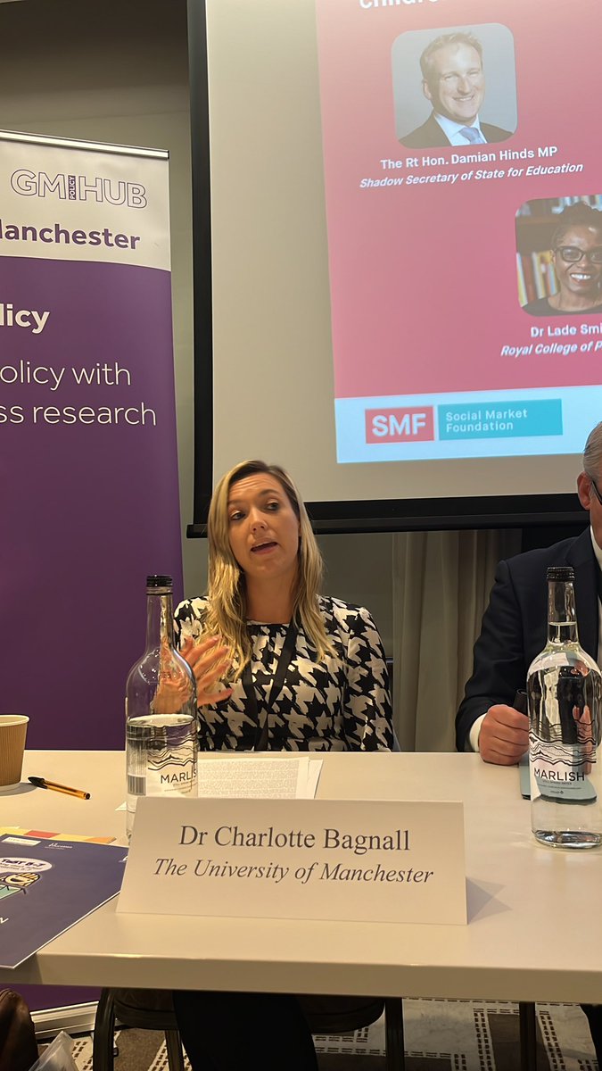Social Market Foundation (@smfthinktank) on Twitter photo <a href="/_CBagnall/">Dr Charlotte Bagnall</a> Dr Bagnall explains that better monitoring during the transition will help understand who is at risk of developing mental illnesses, and provide timely support.
She emphasised thar support needs to be both universal and targeted, to prevent major impacts on children’s learning. <a href="/_CBagnall/">Dr Charlotte Bagnall</a> Dr Bagnall explains that better monitoring during the transition will help understand who is at risk of developing mental illnesses, and provide timely support.
She emphasised thar support needs to be both universal and targeted, to prevent major impacts on children’s learning.