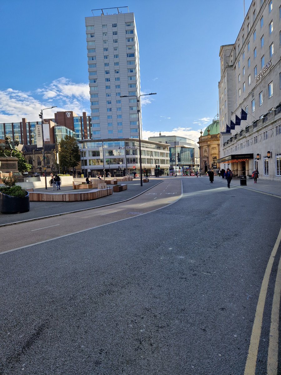 Anthony Smith Transport Matters (@ajcsmith101) on Twitter photo Amazing. First view many got of Leeds as you left station was busy, aggressive and polluting road. It's gone! Walking and cycling much improved. ...
Well done <a href="/WestYorkshireCA/">West Yorkshire Combined Authority</a> <a href="/transportgovuk/">Department for Transport</a> ...cannot find city council handle so maybe someone could help? Amazing. First view many got of Leeds as you left station was busy, aggressive and polluting road. It's gone! Walking and cycling much improved. ...
Well done <a href="/WestYorkshireCA/">West Yorkshire Combined Authority</a> <a href="/transportgovuk/">Department for Transport</a> ...cannot find city council handle so maybe someone could help?