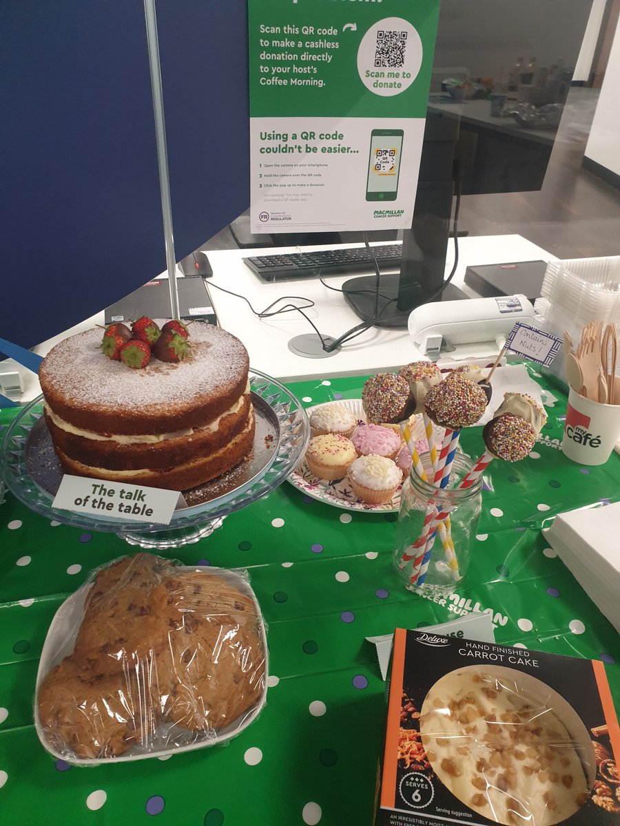 A big thank you to everyone who joined us for  #MacmillanCoffeeMorning last week ☕🍰 We raised £277! 🙏
Congrats to Amber Jennings, for organising &amp; winning this year’s Star Baker!
A special thank you to Reed in Partnership for co-hosting💚
#CharityEvent #Fundraising #StarBaker