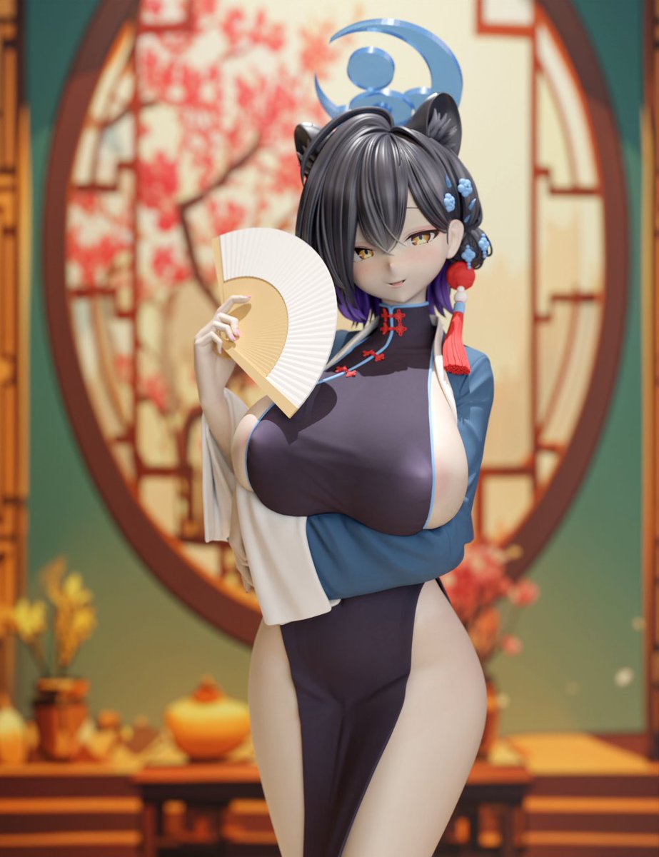 GuLuco先生(@Gu_Luco)描くブルーアーカイブの漆原カグヤ完成しました