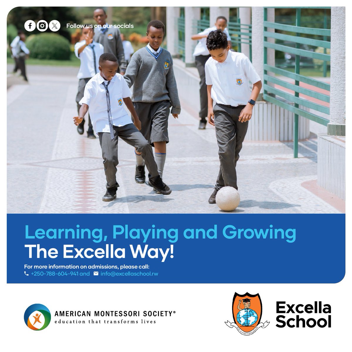 Our education goes beyond textbooks! Our balanced curriculum nurtures both mind and body through sports, music, and Fun-time. 

We take pride in providing a well-rounded experience that equips students with the skills they need for life!

#ExcellaSchool #BalancedEducation