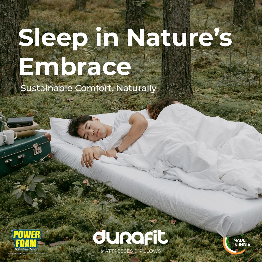DurafitI's tweet photo. Cradle yourself in nature’s warmth with a mattress designed for deep, restorative sleep. 🌙

#SleepUpgrade #MattressReel #Goodnight
#durafitindia #durafitmattress #sleep #pillows #durafitpillows #sleepingproduct #mattress # https://t.co/88HNPPy1IN
