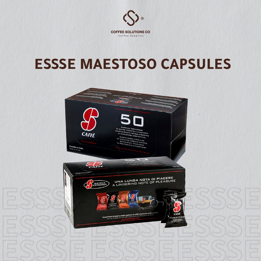 coffeesoluksa's tweet image. حبوب القهوة في شكلها الأكثر عملية! كابسولات ESSSE المتاحة الآن،

#coffeesolutions #cafe #caffee #ksa #riyadh #syrup #coffeemachine
#saudinationalday #saudi_national_day  #اليوم_الوطني_السعودي #كوفي #قهوة #الرياض