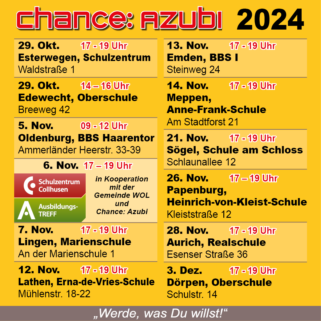 Unsere Chance: Azubi Ausbildungsmessen!🥳🎉😎
#ausbildung