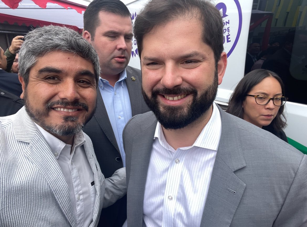 satiforestal's tweet photo. #despiertaconchv Aqui con el Pdte Boric desde Quilpué que cada día Vale más !!! https://t.co/9ptpG0ffr4