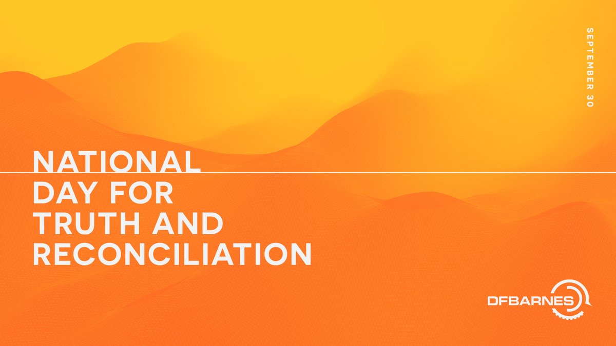 Today, we reflect on the impact of residential schools and stand with Indigenous communities in the journey toward healing. At DF Barnes, we commit to fostering understanding, respect, and reconciliation.

Let’s honour the voices of survivors, their families, and communities.