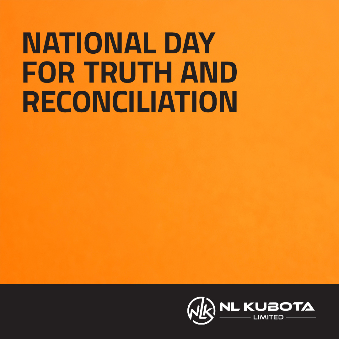 Today, NL Kubota honours the National Day for Truth and Reconciliation. 

We stand with Indigenous communities, reflecting on the resilience and strength of survivors and their families. Let’s continue the journey towards understanding and respect. 🧡 

#EveryChildMatters