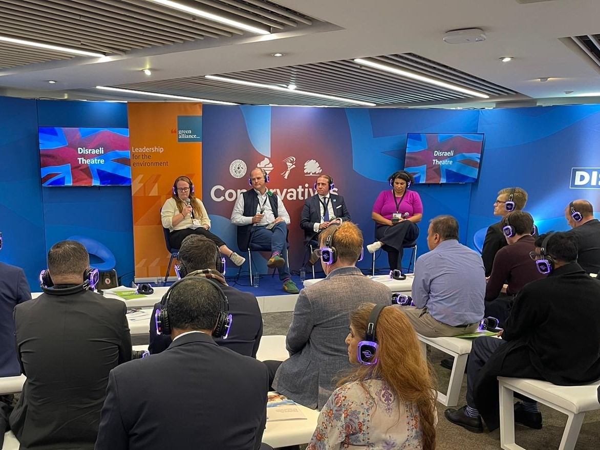 Last night at the #CPC2024 we hosted 'The nature of our economy'.  🌱🏦

We discussed unlocking private capital for nature restoration, building a nature centric economy, the policies investors need for growing nature markets and enhancing the UK’s sustainable finance reputation.