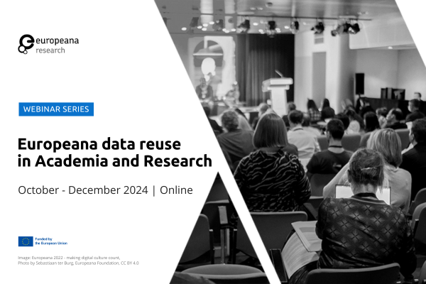Do you use cultural heritage data in your academic research, teaching and learning? Here's something special from us to you - The first webinar series to make the most of <a href="/Europeanaeu/">Europeana</a>! With tips, training materials and tools! Starts on 15-10. Sign up now! pro.europeana.eu/page/research#…