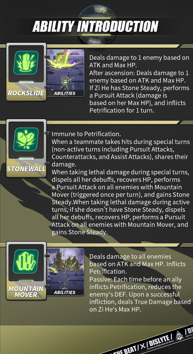 dislyte's tweet photo. Ability Introduction: Zi He (Shiji Niangniang)
Zi He is a Controller who can share damage for her teammates and inflict Petrification on enemies.
#Dislyte #NewEsper #ZiHe #ShijiNiangniang #PlaneOfIllusion #シンネオ #디스라이트 #众神派对 https://t.co/NADadlxFjY