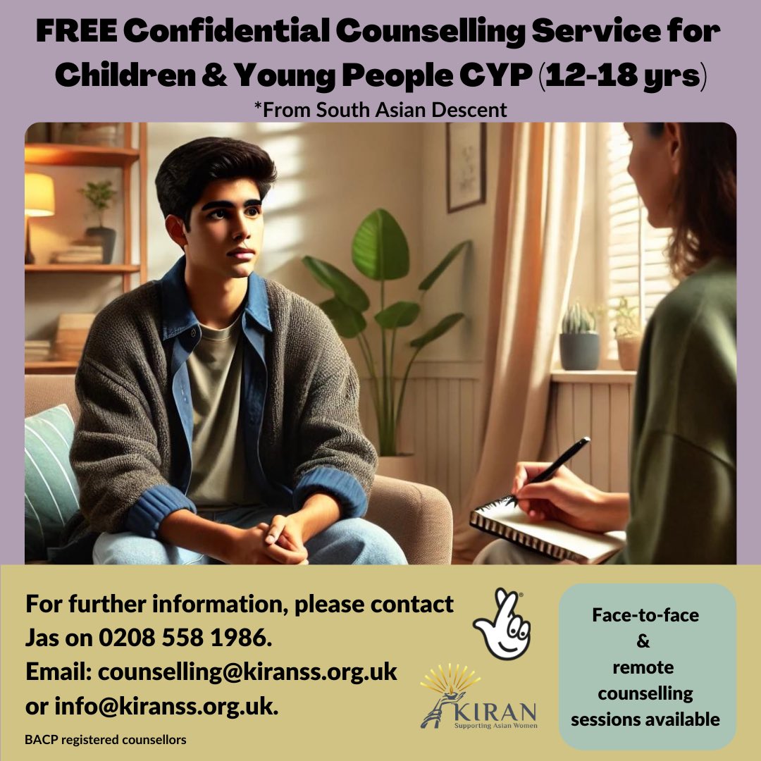 Free confidential counselling service for children and young people

Funded by <a href="/TNLComFund/">The National Lottery Community Fund</a>