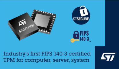 BIS_Infotech's tweet image. STMicroelectronics' FIPS 140-3 certified STSAFE-TPM modules provide cryptographic protection for PCs, servers, IoT, and automotive systems.
#Automotive #cryptographicalgorithms #FIPS1403
