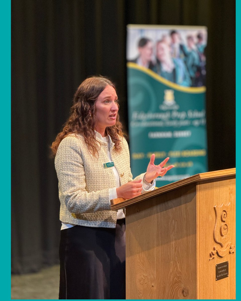Friday’s Open Morning gave prospective parents the chance to meet our leadership team. Head, Mr. Cox, Dep Head, Mr. Thrower (Pastoral) &amp; Dep Head, Mrs. Hendriksen (Academics) shared how we develop confident, well-rounded pupils. #edgeboroughexcellence #beedgeborough