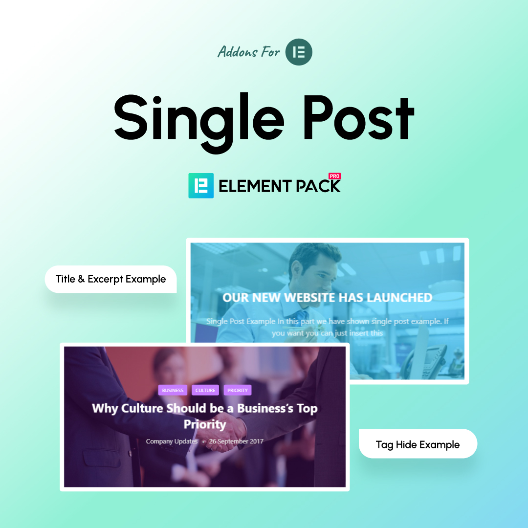 bdthemescom's tweet image. Looking to create stunning single post layouts on your WordPress site? 📝

With Element Pack, you can design beautiful, responsive posts effortlessly! 🔗 bdt.to/hlVLd  

#WordPress #SinglePost #ElementPack #WebDesign #Blogging