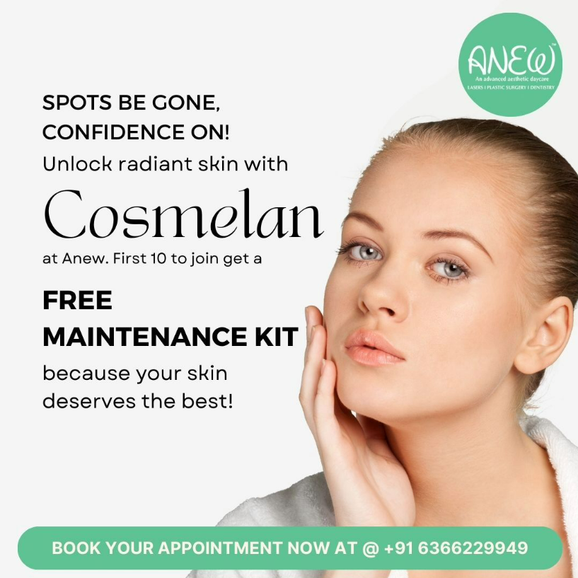 AestheticAnew's tweet photo. Transform Your Skin with Cosmelan!Get a brighter, more even complexion with our Cosmelan treatment, now with a FREE maintenance kit!This powerful depigmentation solution targets stubborn pigmentation, reduces melasma, &amp;rejuvenates your skin. https://t.co/8Jn3JVaws7