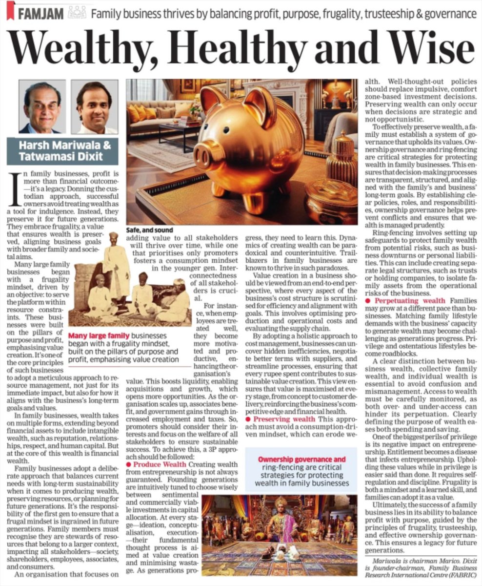 WeekendInvestng's tweet photo. Another good article on generational #wealth.  Talks about avoiding consumption mindset and the ability to balance profit with purpose. https://t.co/dOf2NzNEh9