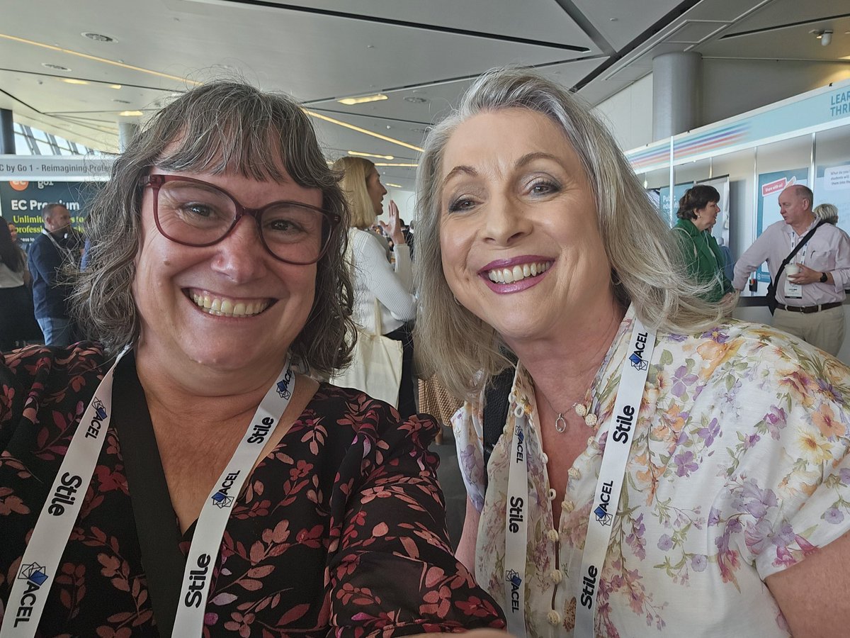 Excited to catch up with people <a href="/acelaustralia/">ACEL</a> <a href="/traceyezard/">Tracey Ezard</a> <a href="/stringer_andrea/">Dr Andrea Stringer 🇦🇺</a>