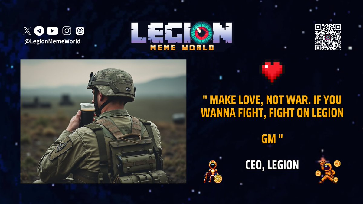 LegionMemeWorld's tweet photo. #GM https://t.co/qRES8dDHsh