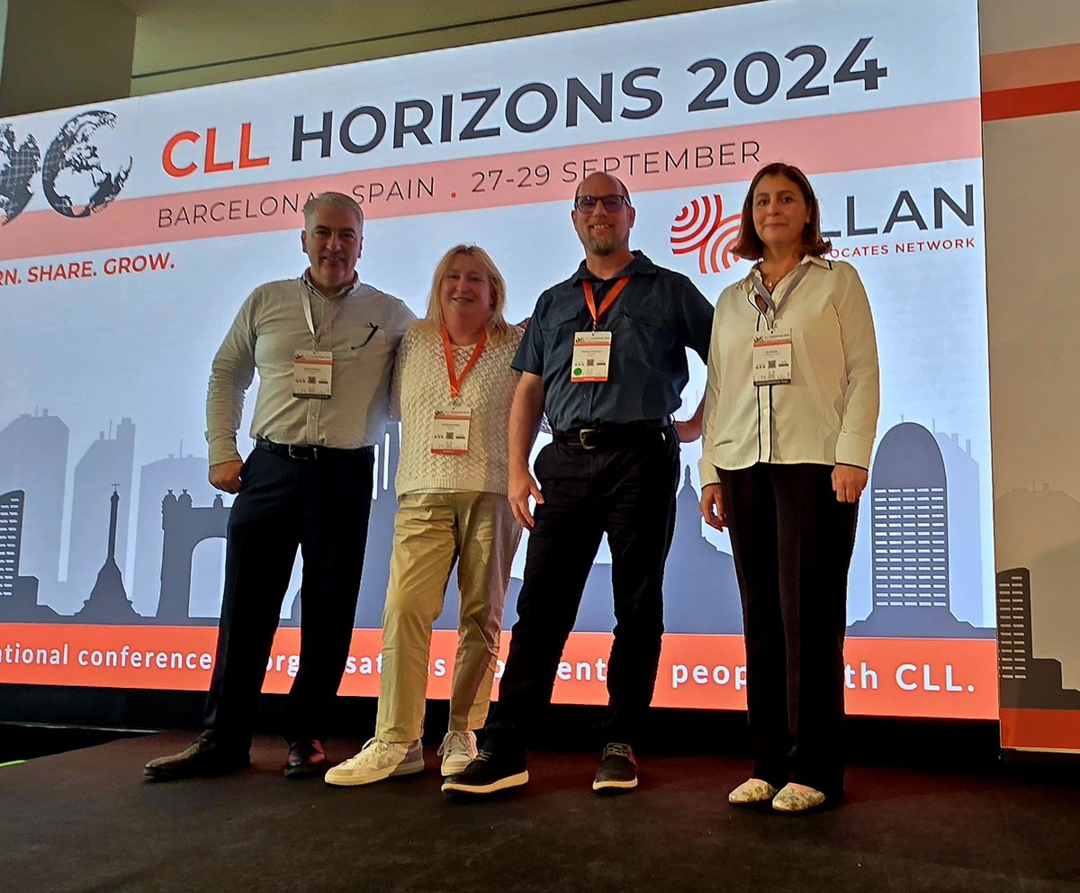 CllIreland's tweet photo. Amazing few days at #CLLHZ24 meeting our fellow advocates from around the world.
Hearing from the leading medical community.
We all want the best care and treatments for those impacted by a CLL diagnosis.
#LetsLevelUp https://t.co/EdBN2kDCsU